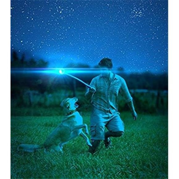 Max Glow Ball Dog Toy, Medium (2.5 Inch Diameter) for Dogs 20-60 Lbs, Pack Of 2 - Picture 7 of 7